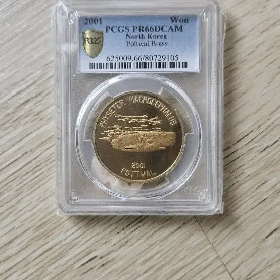 북한 기념주화 PCGS PR66등급