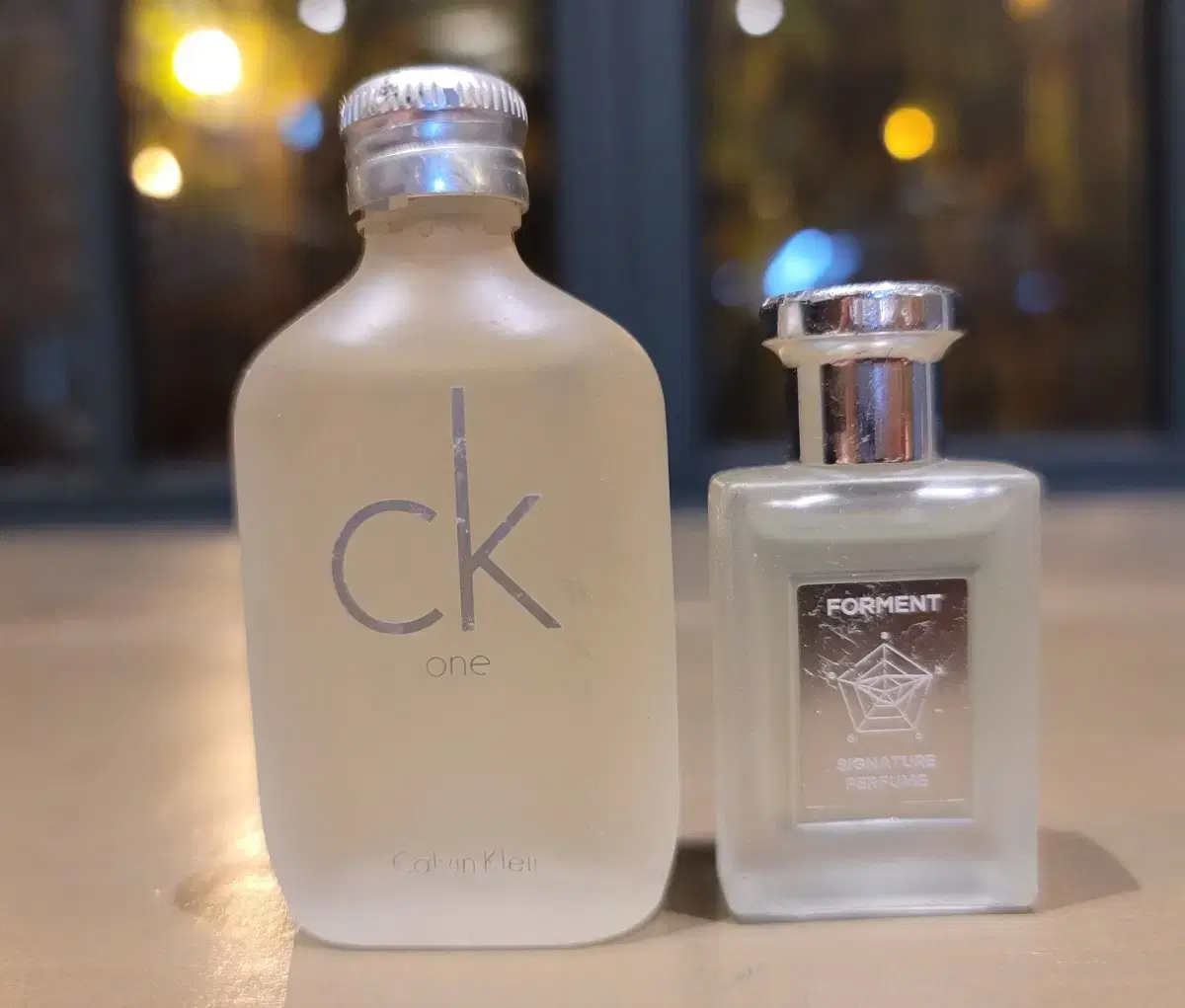 (일괄판매)ck one EDT 15ml+포맨트 코튼브리즈 5ml 향수