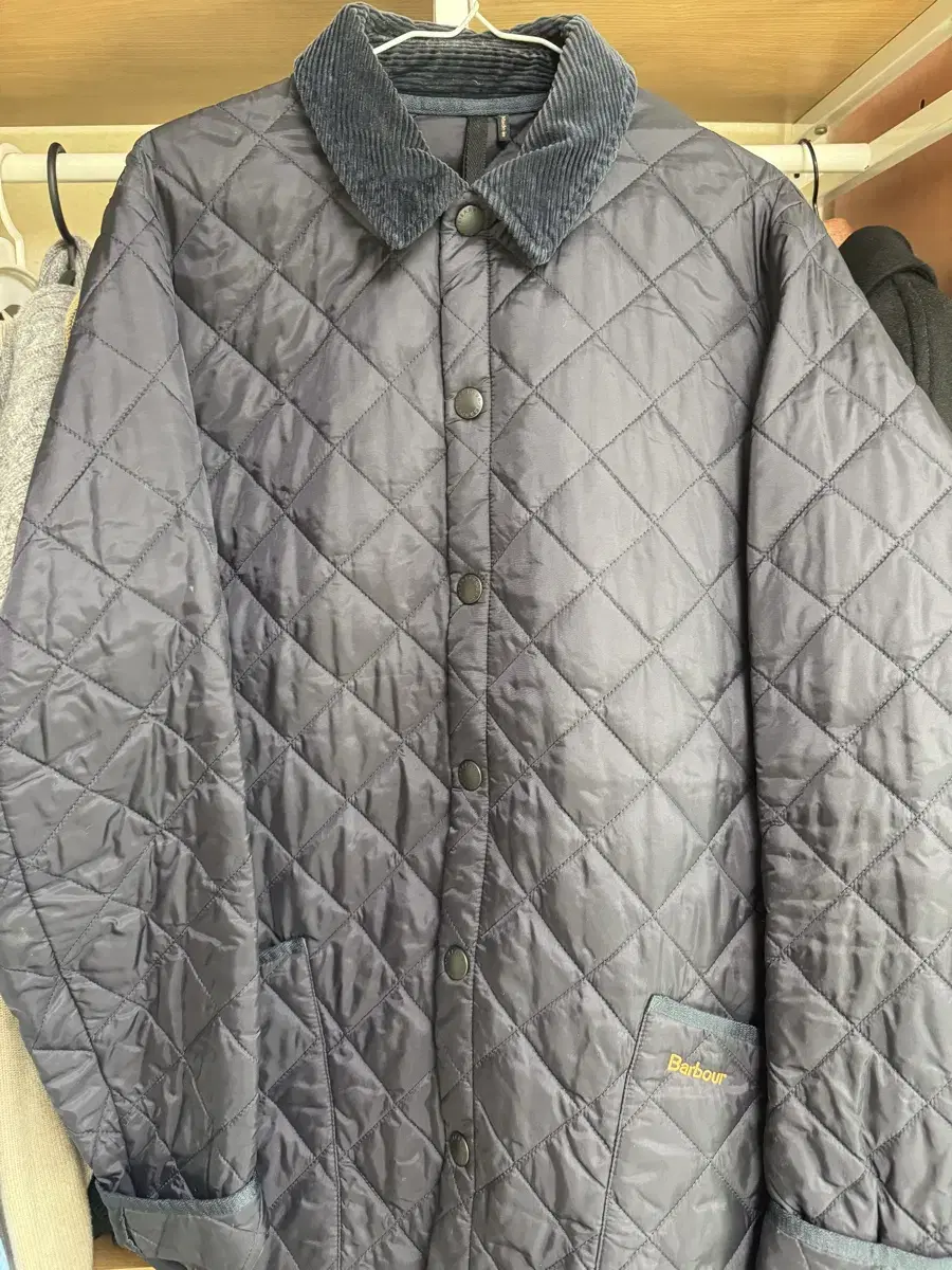 Barbour Heritage Lydesdale Quilted Jacket Navy L