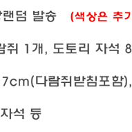 1+1 카페 인테리어 냉장고 사진꾸미기 책상정리 다람쥐 도토리 자석세트