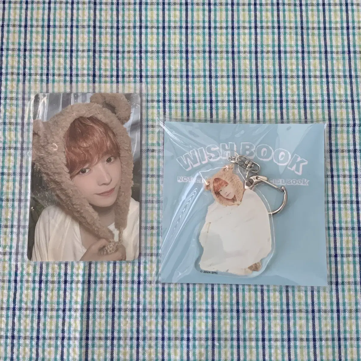 NCT wish Wish Book Goods Uushi photocard keyring Set