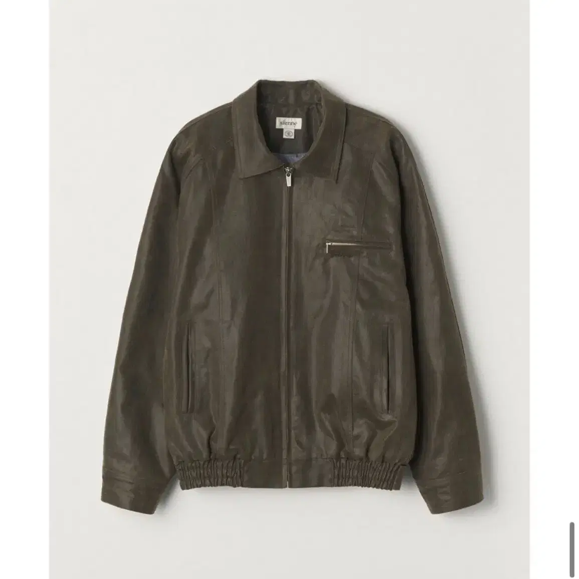 시엔느 자켓 John Leatherlike Jacket (Brown) L