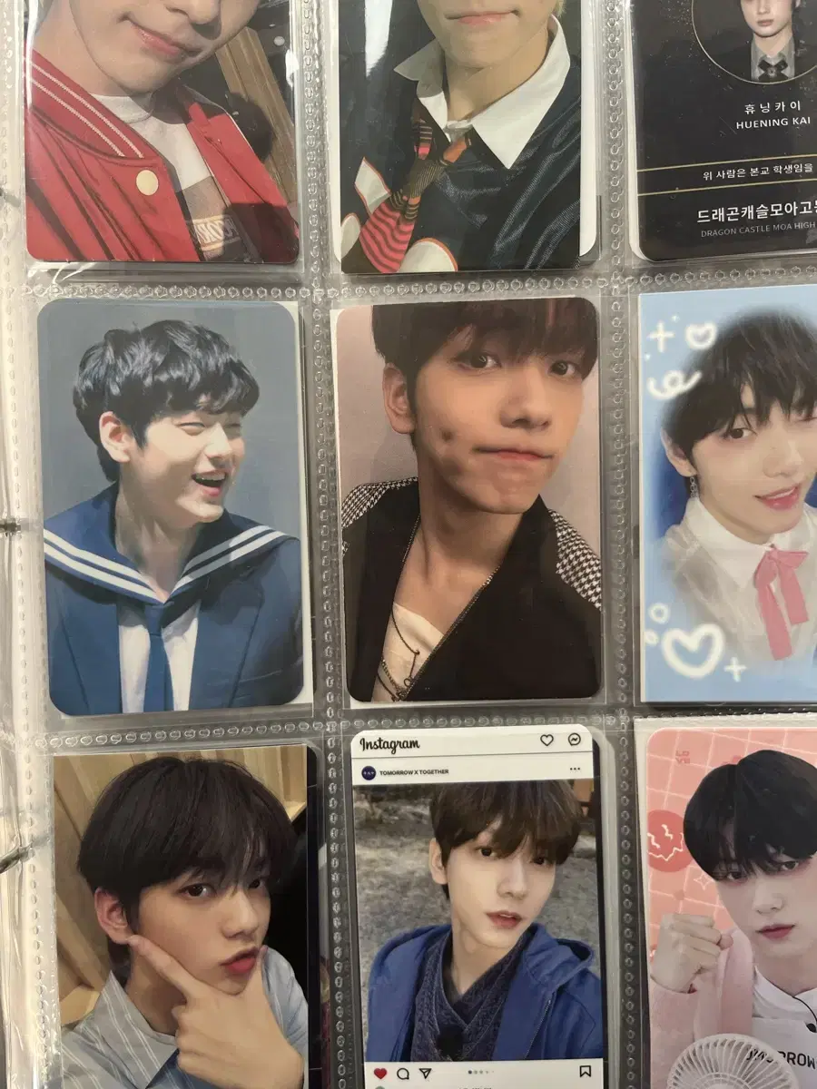 Tuvatu photocard 50~60 (with student ID) + 3 albums