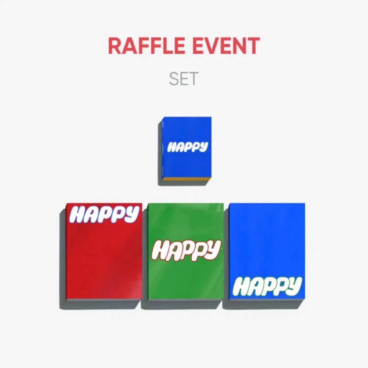 bangtan jin seokjin happy solo album pre-order benefit reserve raffle event early bird wts