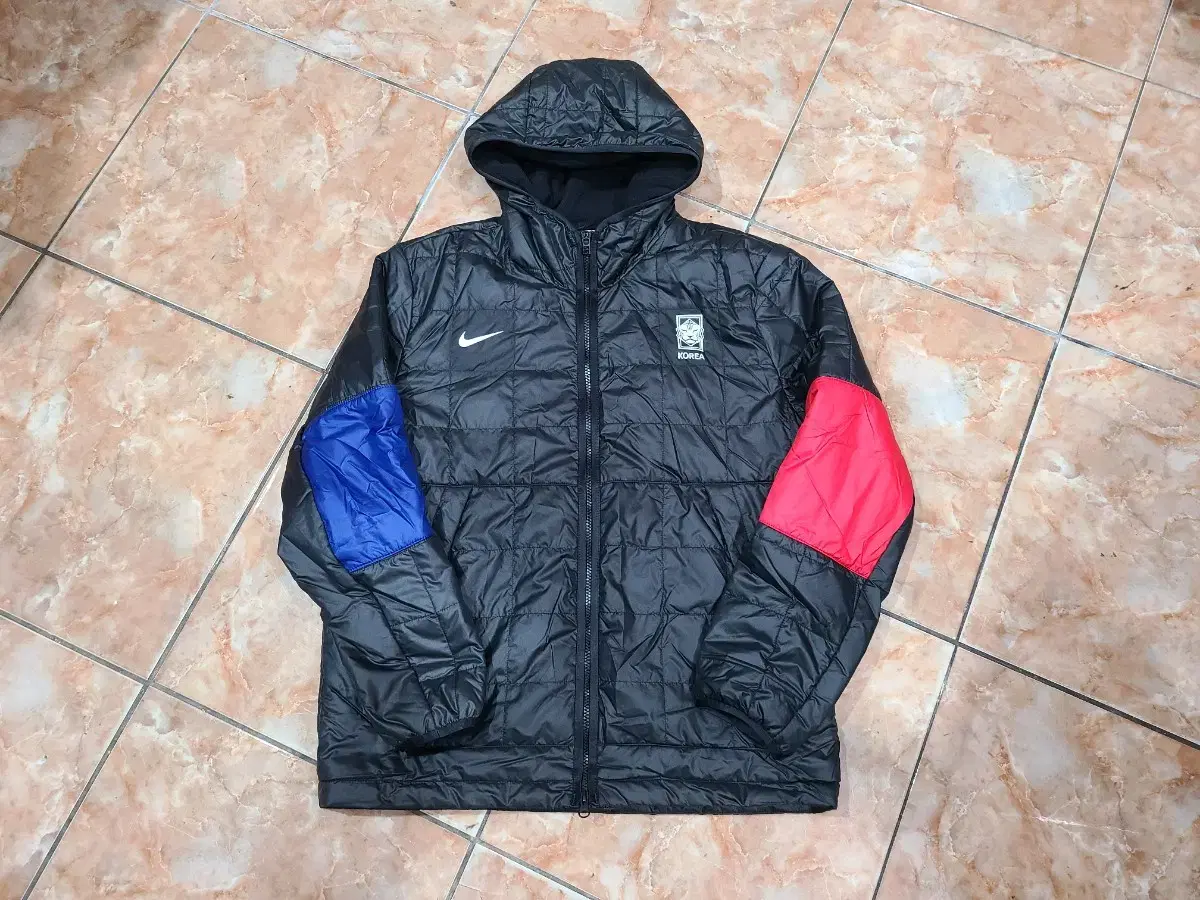 National anthem fleece quilted jacket