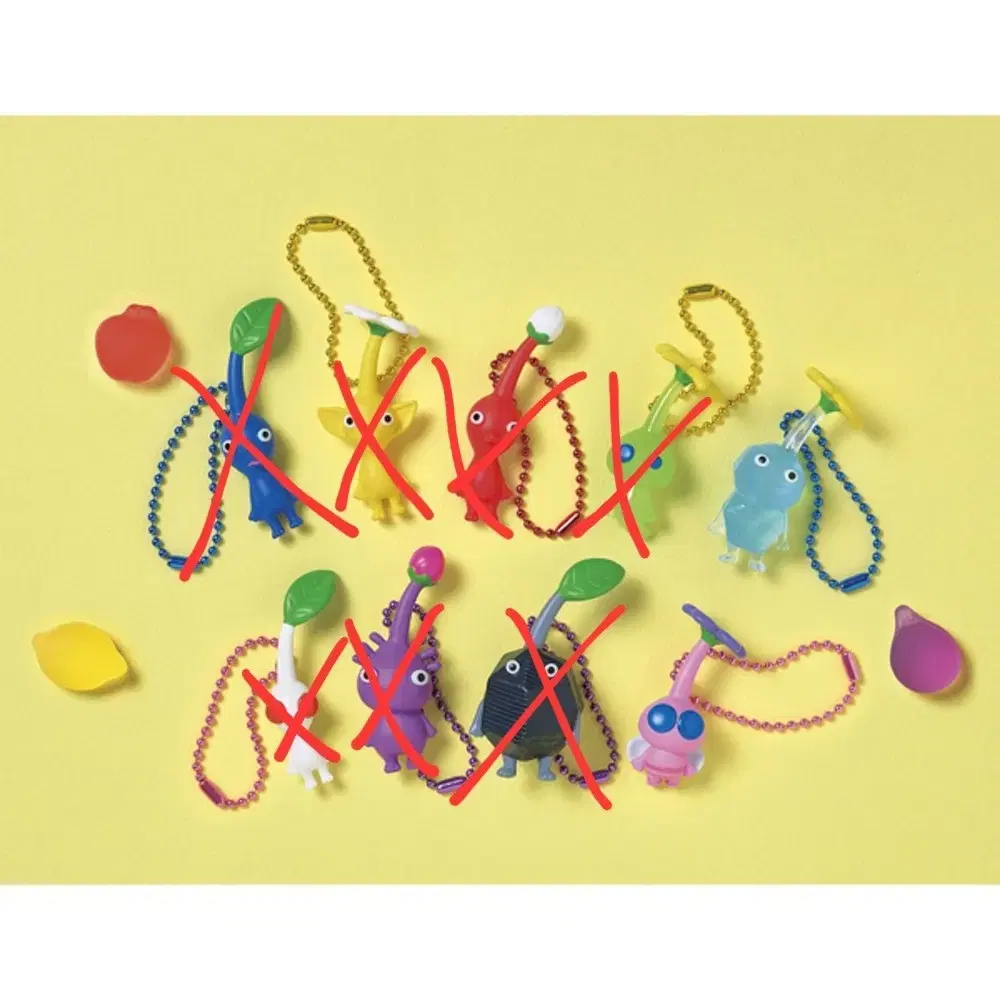 Pikmin Mascot Gummy 2nd Edition Figures keyring tools/sell