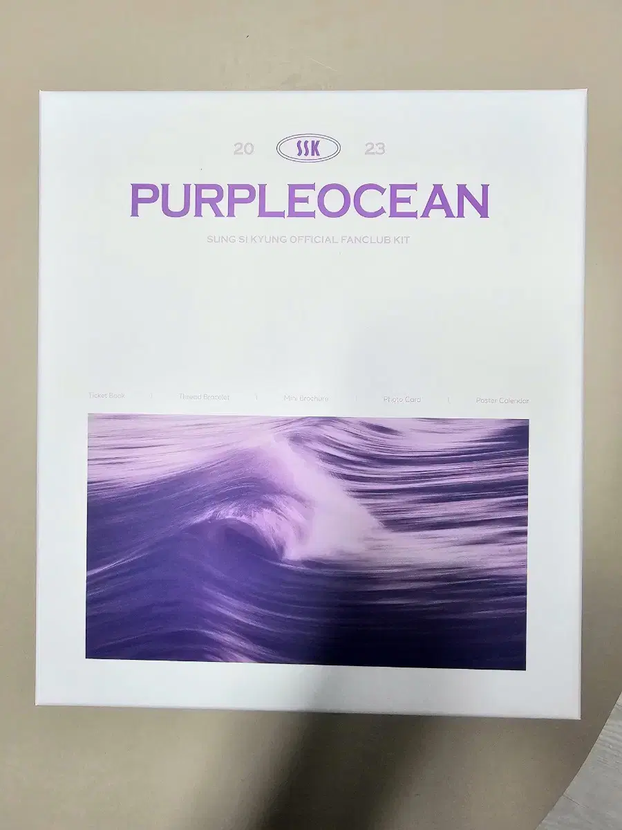 Sungkyung Purple Ocean Fan Club kit 2023