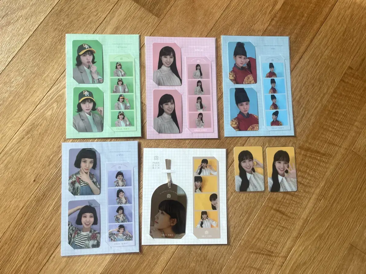 Park Eunbin Blank fanmeeting Photocard photocard + Character Necuts and more in bulk