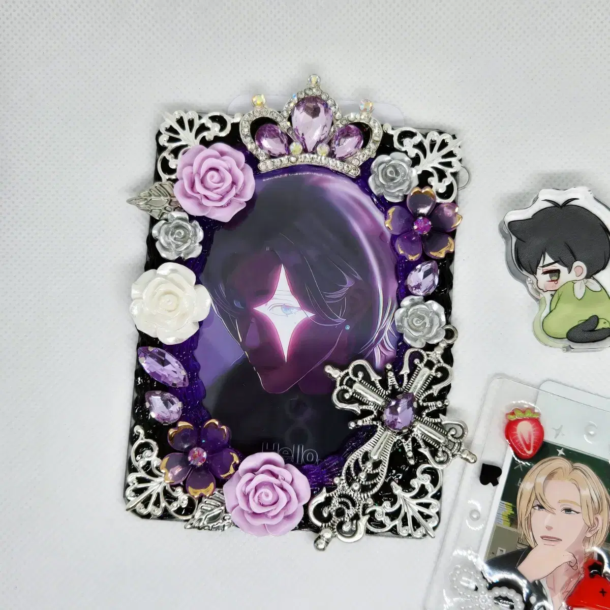 Decoden Toploader DecodenTopCue PlaveTopCue photocard holder noah Crown Toploader