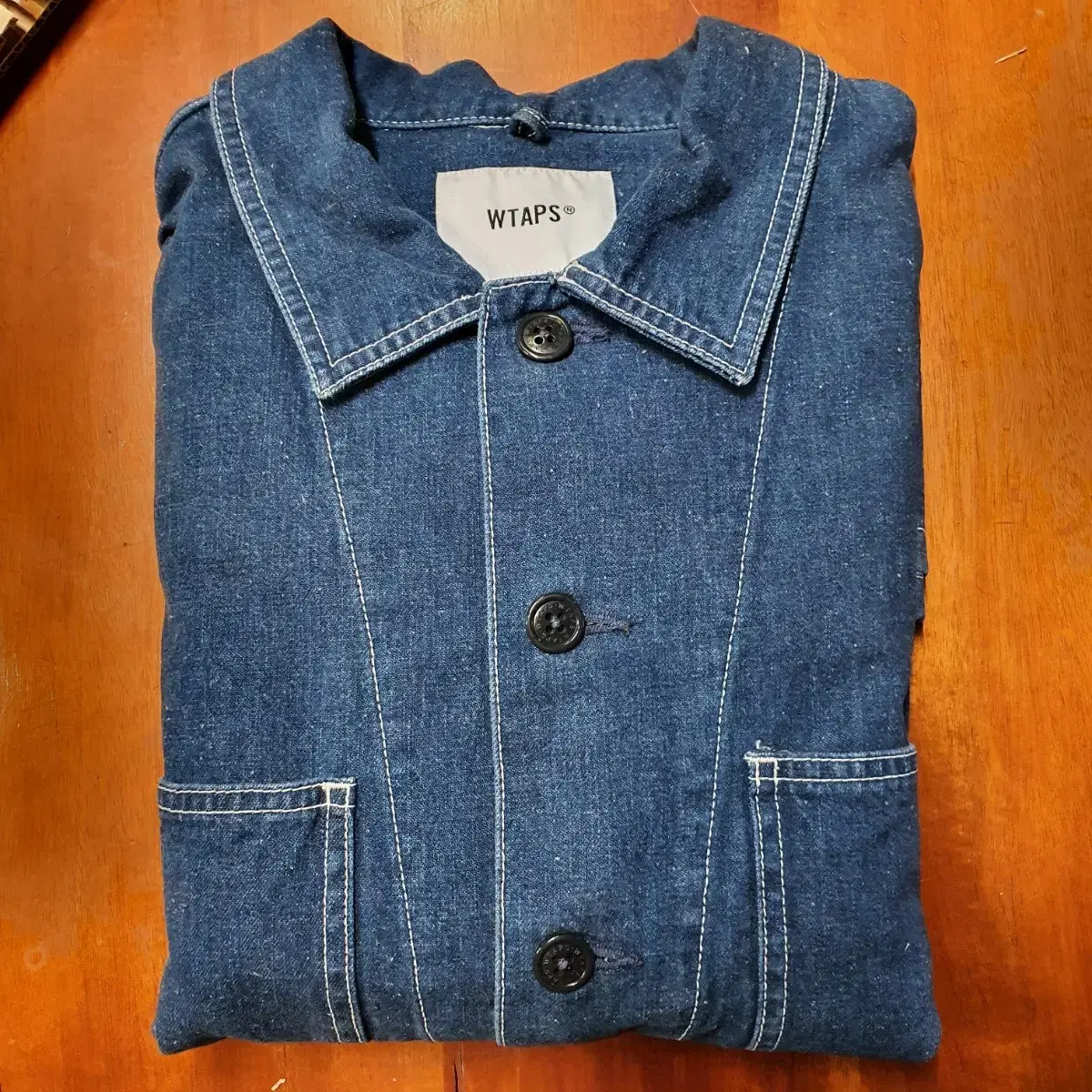 [XL] 더블탭스 데님셔츠 Wtaps 20SS MINE LS Shirt