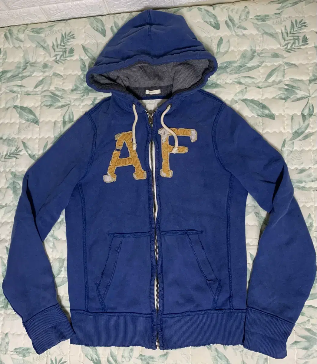 M Abercrombie & Fitch Hooded Zip-up Bloo