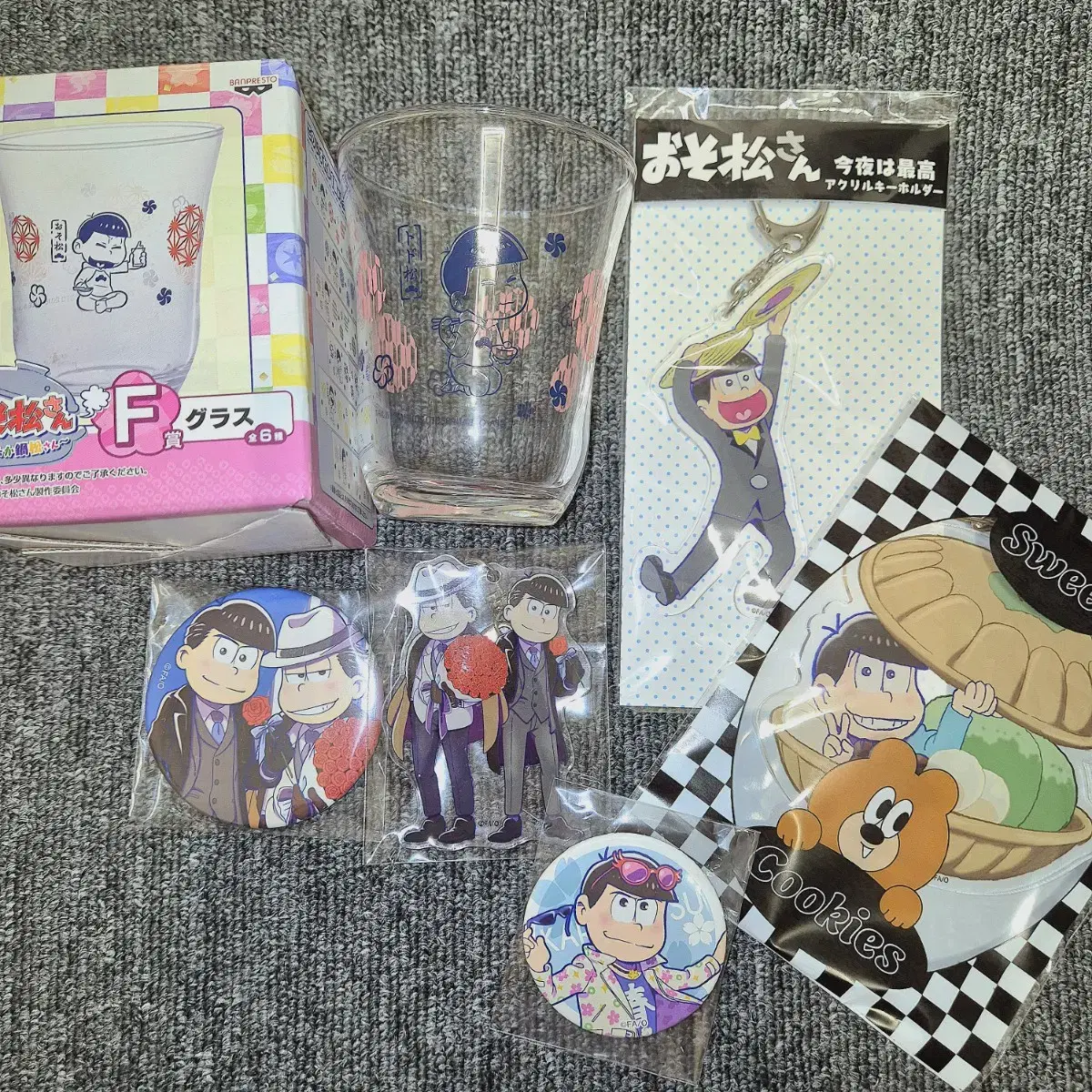 Bulk of 6 Osomatsu Prize goods