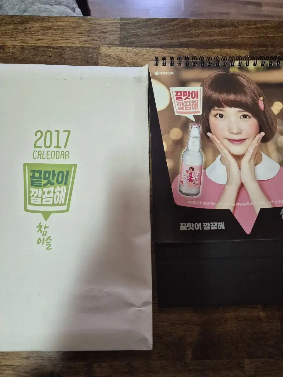 IU 2017 Chamisul Calendar