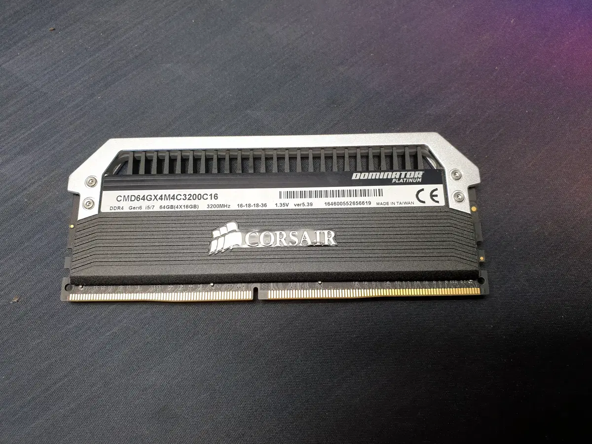 [무료배송]커세어 DDR4 64G(16G*4EA)