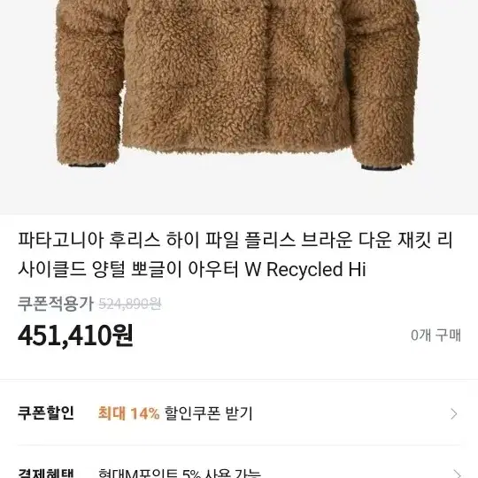 파타고니아 우먼스 리사이클드다운 플리스