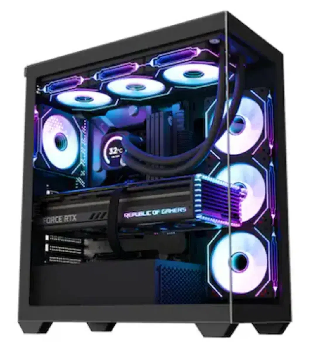 9800X3D/4070SUPET 블랙시스템