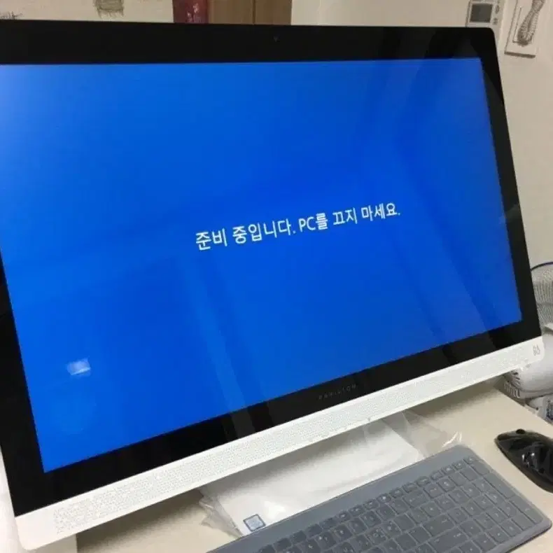 hp 올인원pc (27인치 터치) i5 ssd512 930mx ram16