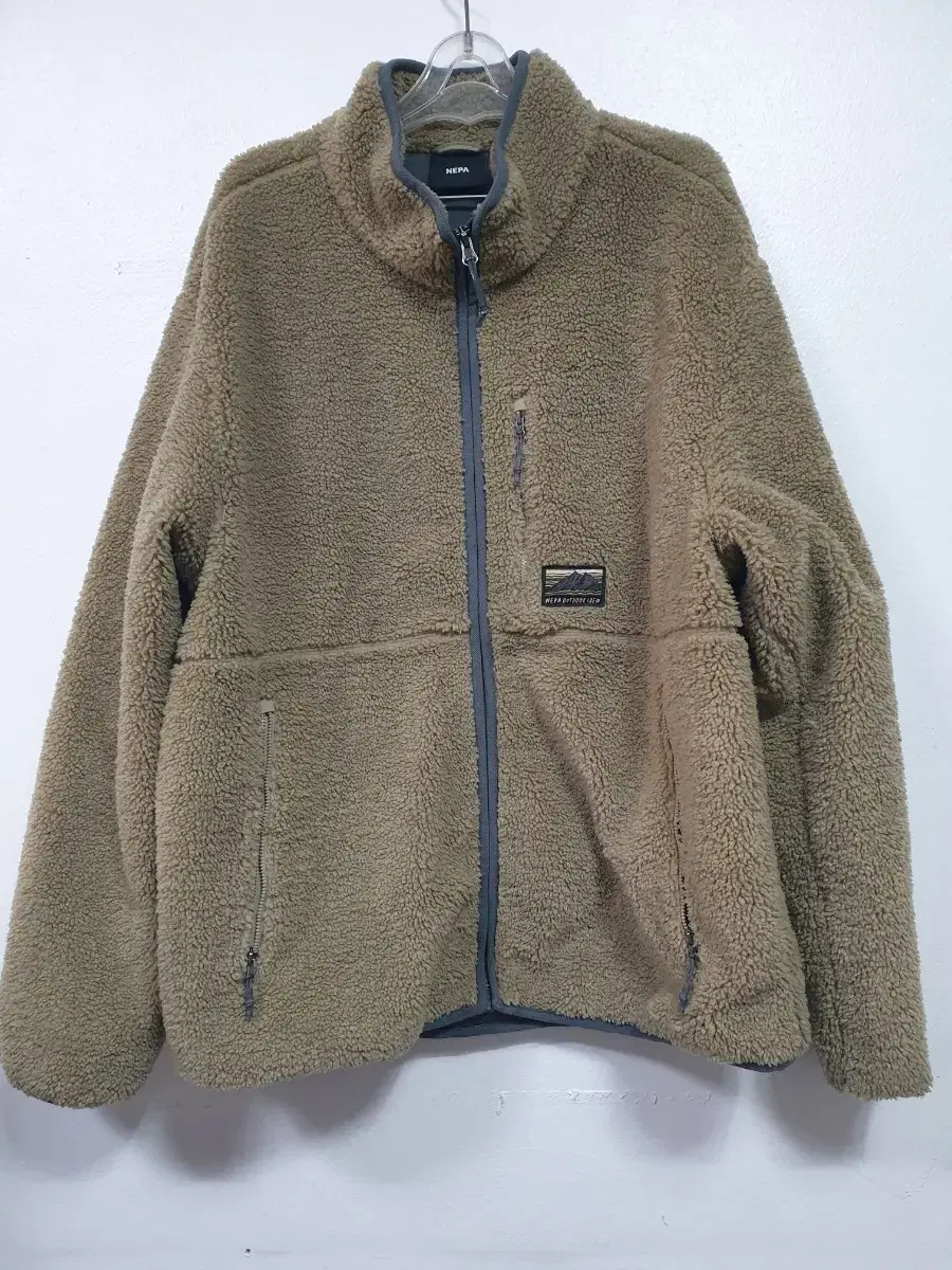 Nepa Brown Toasty Wind Fleece Jacket Size 115