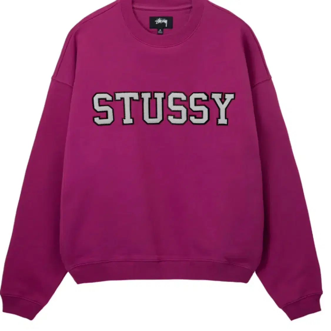 스투시 맨투맨 RELAXED OVERSIZED CREW PINK S