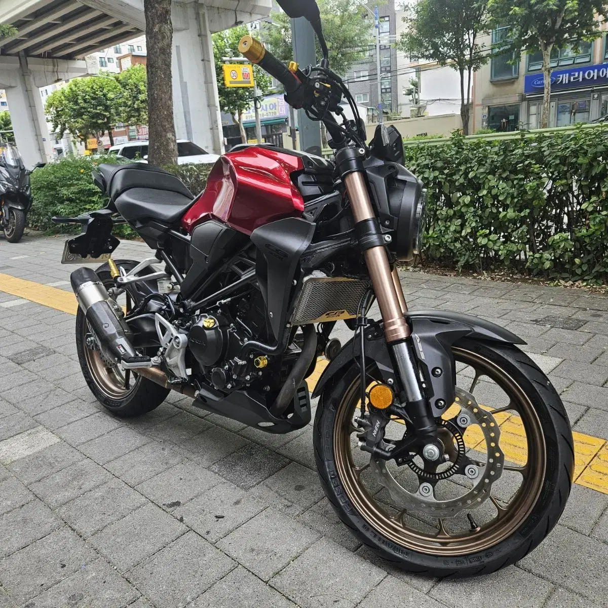 CB300R 20년식 아크라풀배기 구변완