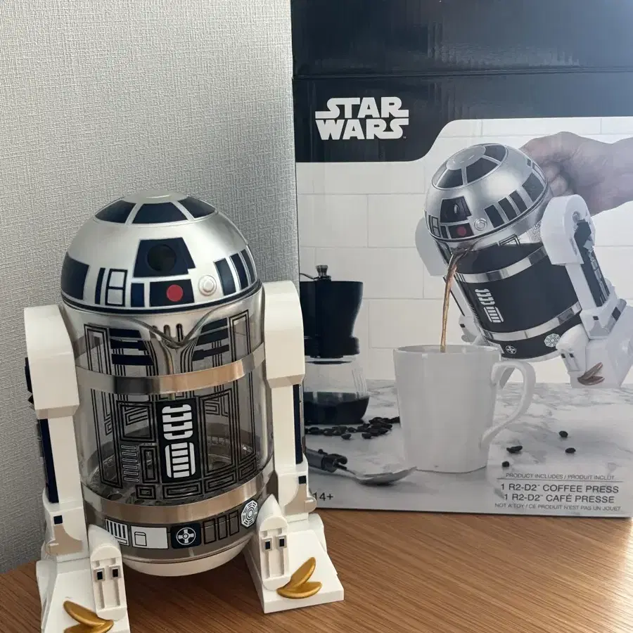 스타워즈 R2D2 커피프레스 머신