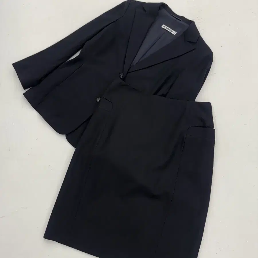 jil sander 질샌더 울 셋업 자켓 바지