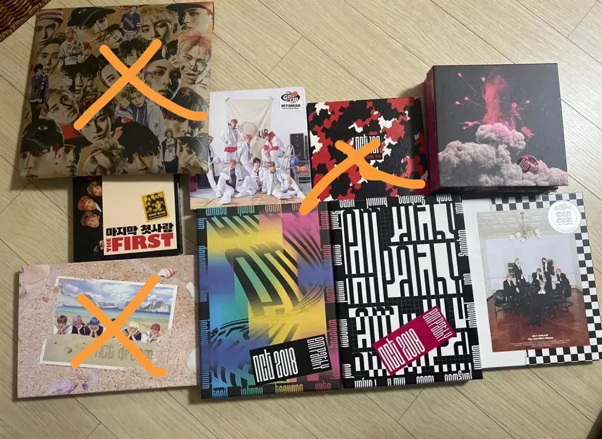 Nct cd album (nct127,nct dream)