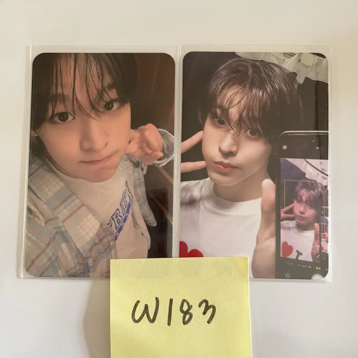 NCT wish riku Songbird mumoshop & Steady pop up photocard bulk Fotokard