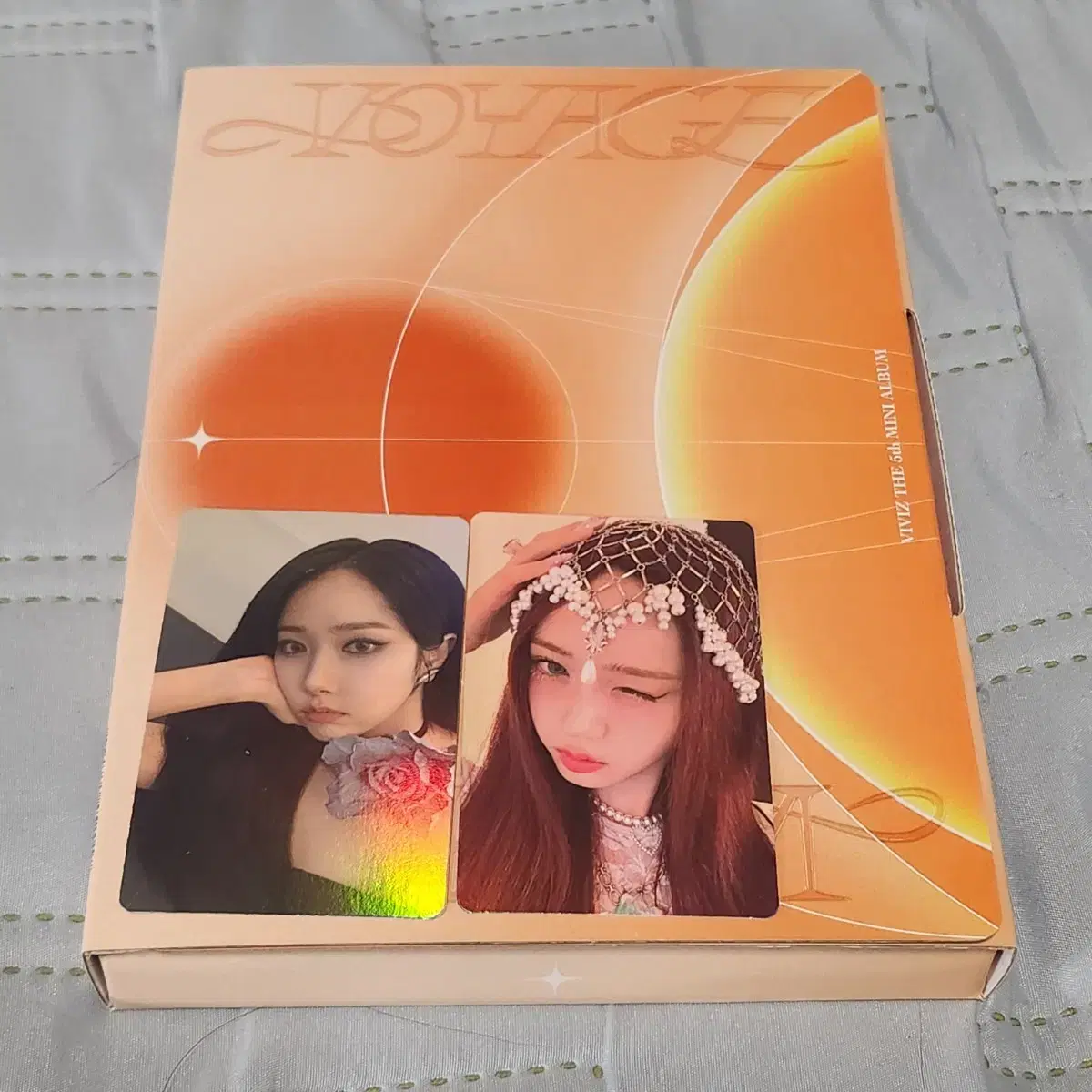 Half-priced Delivery) viviz VOYAGE unsealed album eunbi photocard with 2 copies bulk sells