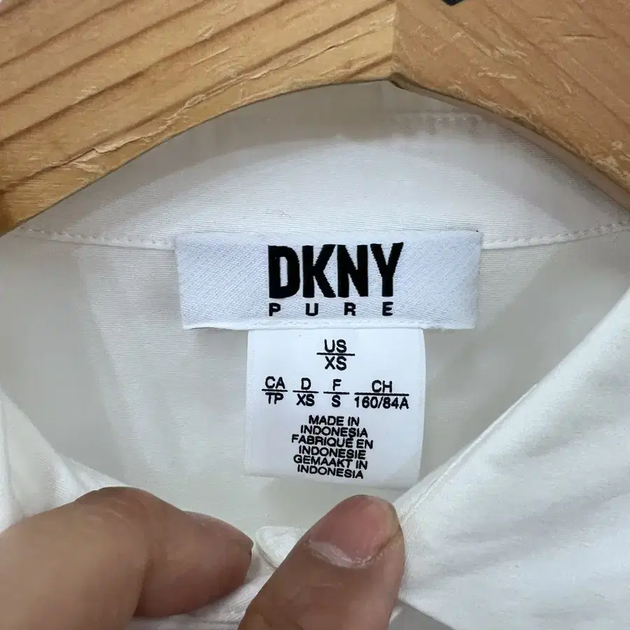 정품) DKNY 여성 오버셔츠 XS