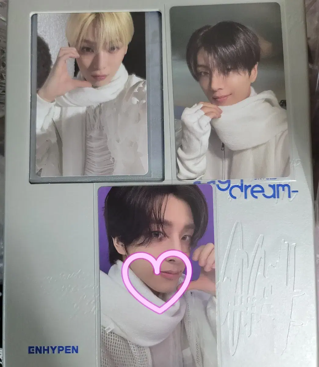 Enhypen weverse pre-order benefit sunwoo jake jay photocard (postcard set available)