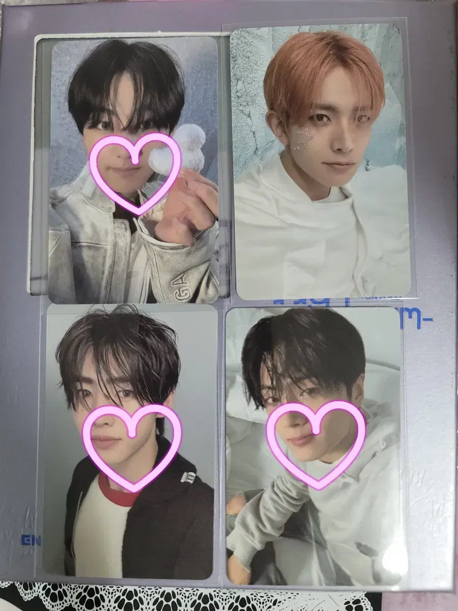 Enhypen Untold Daydream jungwon heeseung sunghoon jay photocard