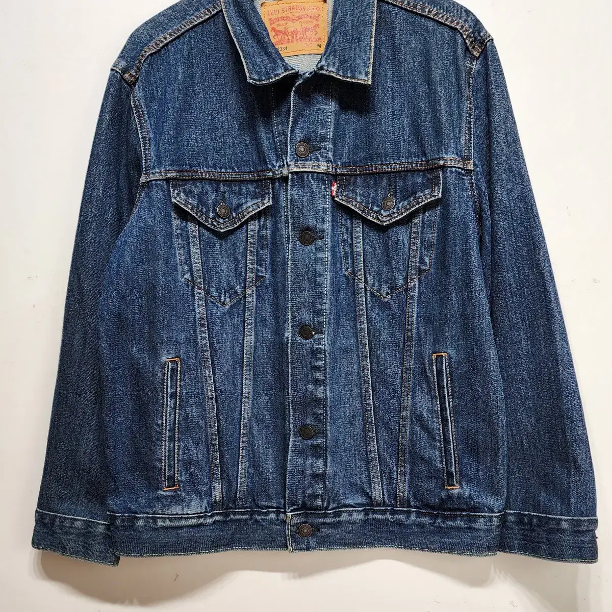 리바이스 LEVIS 72334데님 자켓 청자켓 M