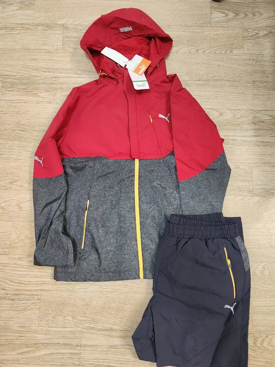 Puma windbreaker, san top and bottom