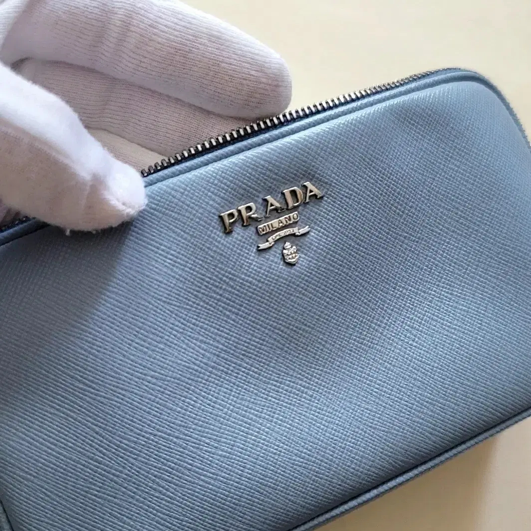 [정품] 프라다 PRADA 사피아노 미니 카메라백 1NF002