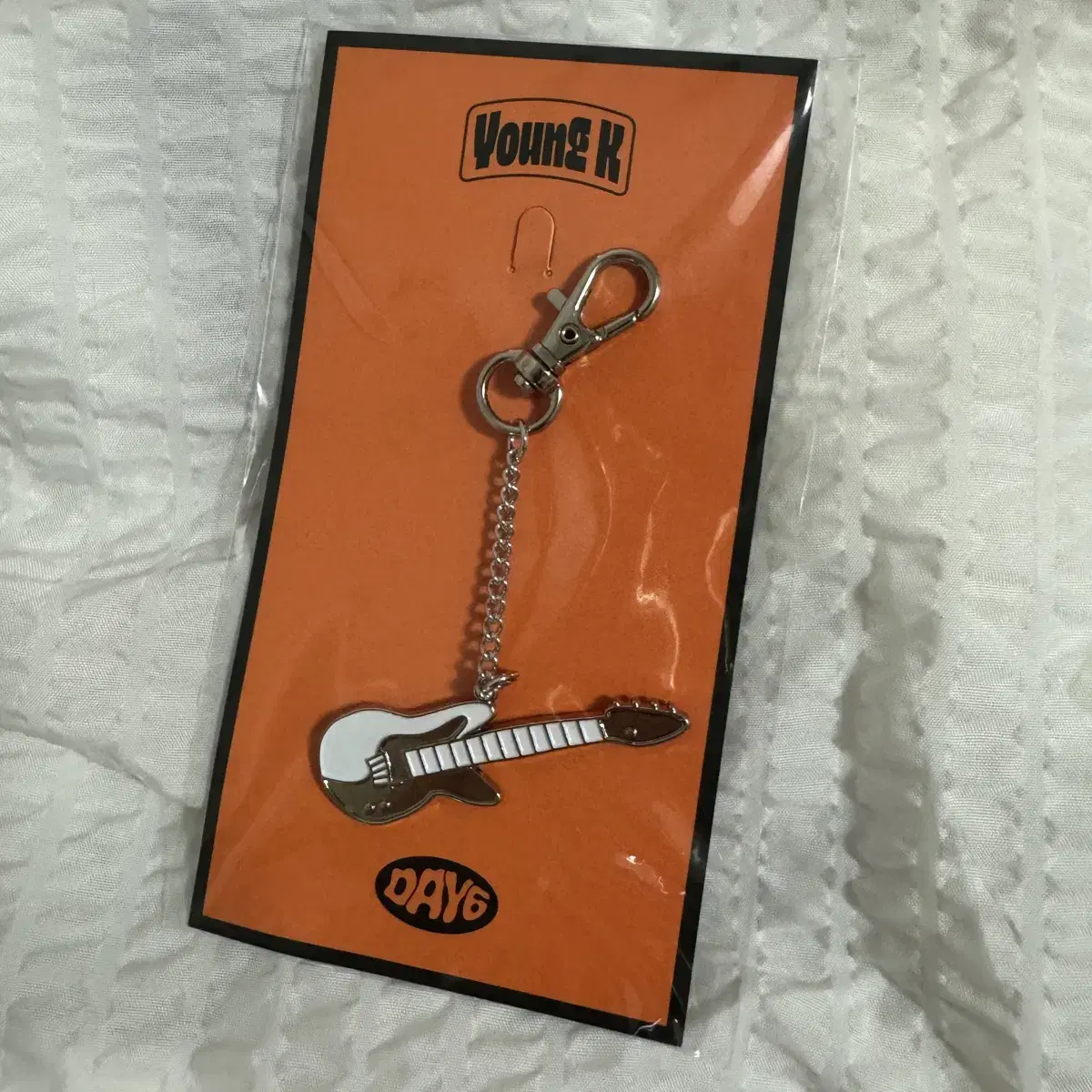 Day 6 Young K Bass Instrument Keyring