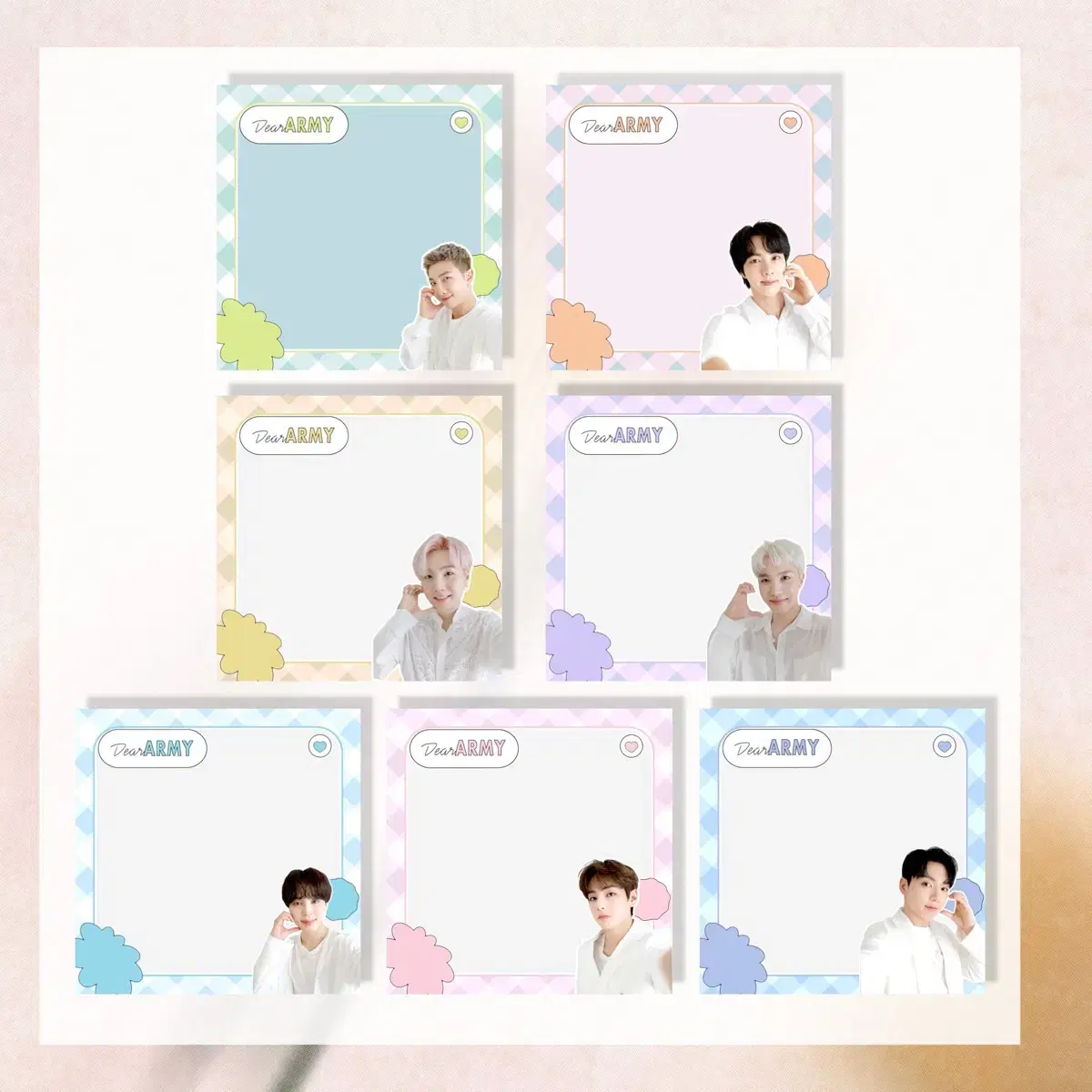 100 BTS Mochi Notes