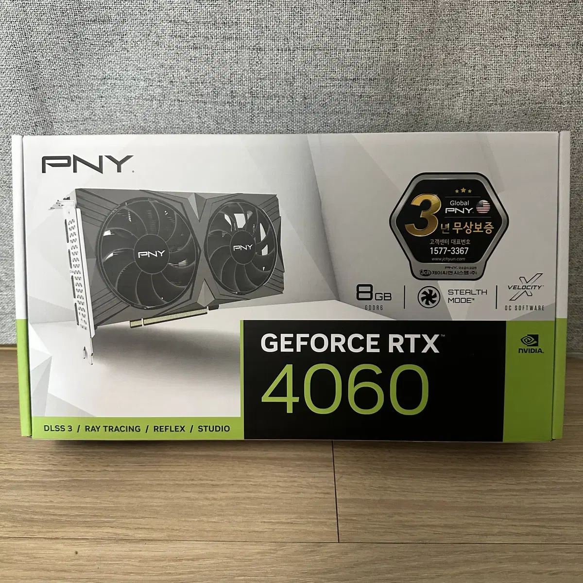 [PNY] RTX 4060 VERTO 8GB 미개봉