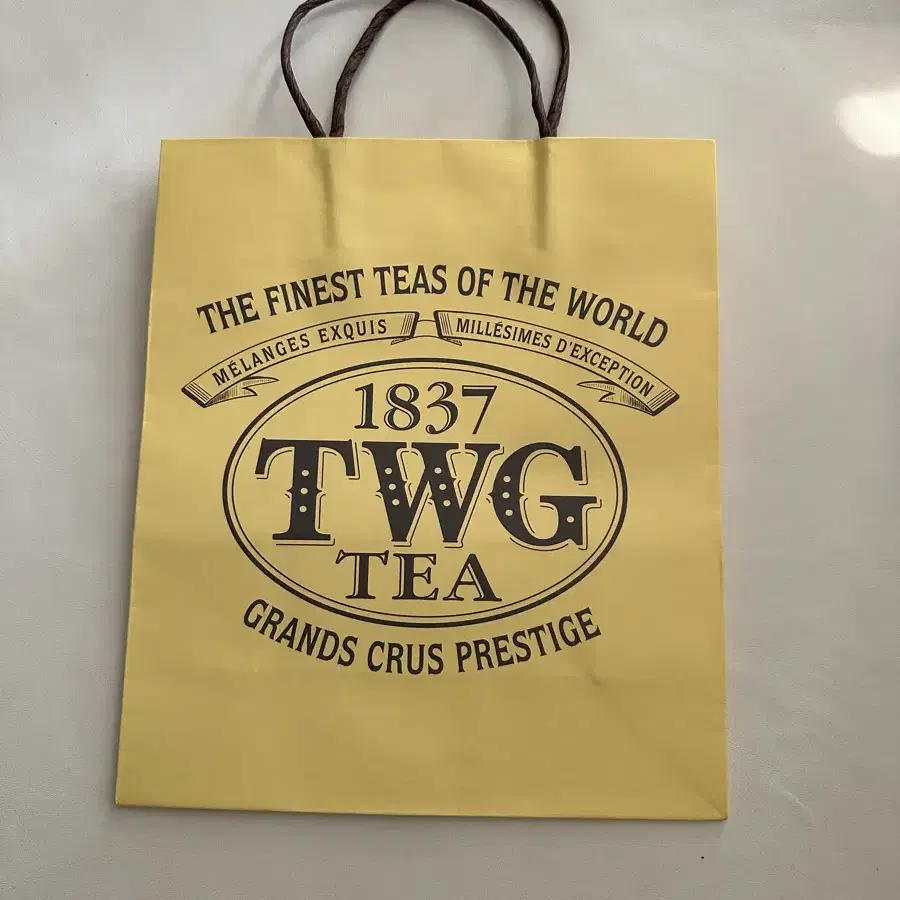 TWG 틴케이스 yellow