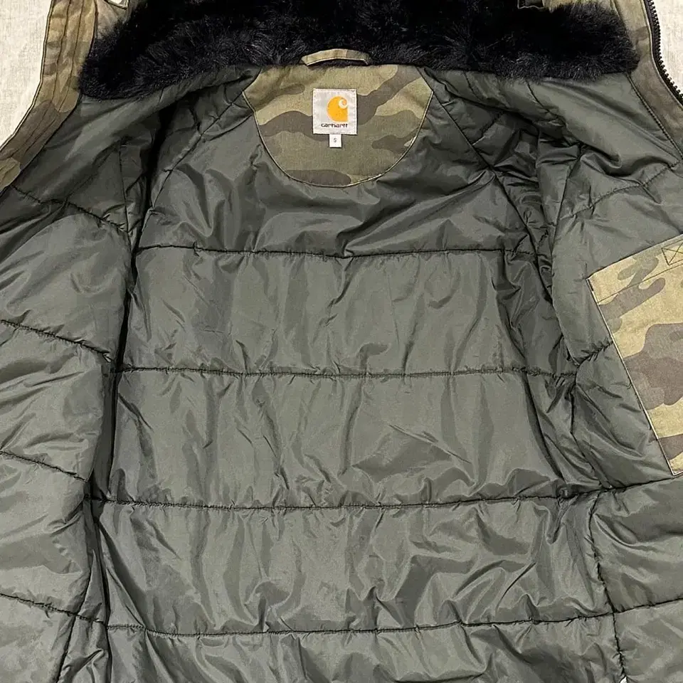 CARHARTT CAMO 야상 패딩 (칼하트)