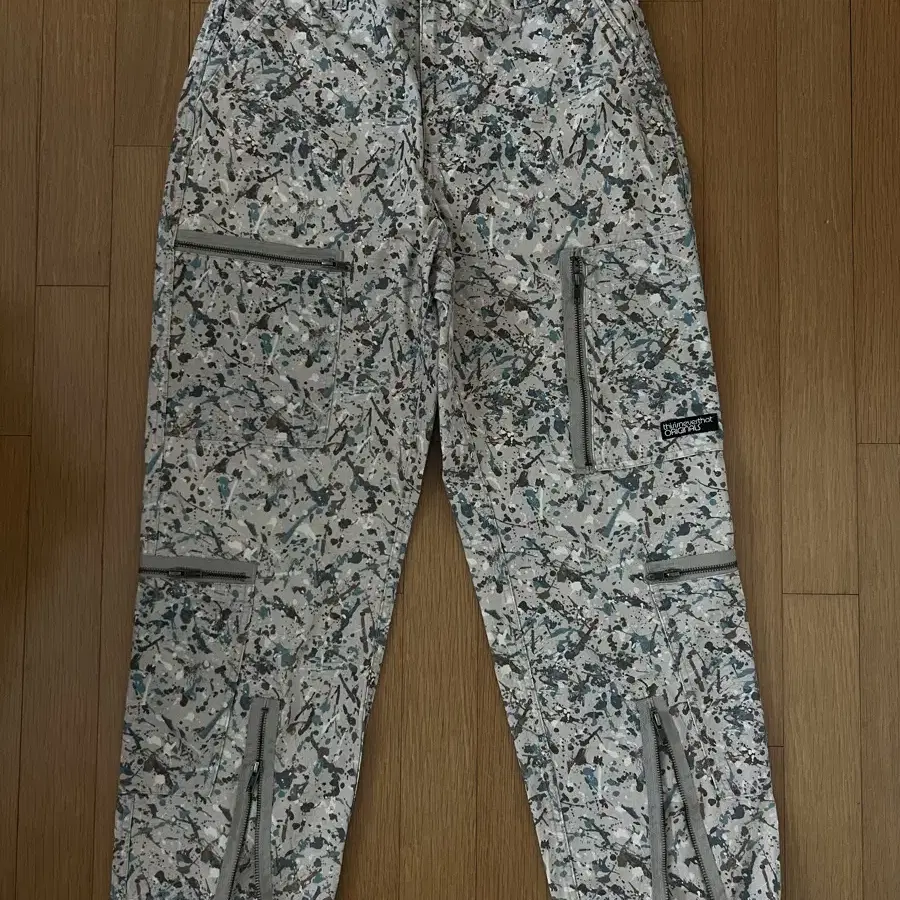 디스이즈네버댓 Print Flight Pant Beige Print