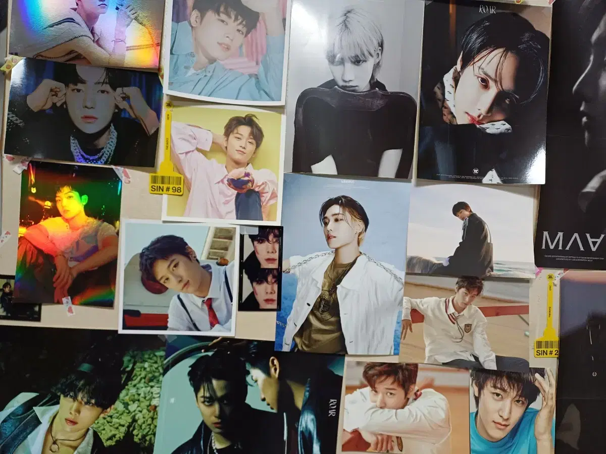 The Boyz postcards, posters, etc.