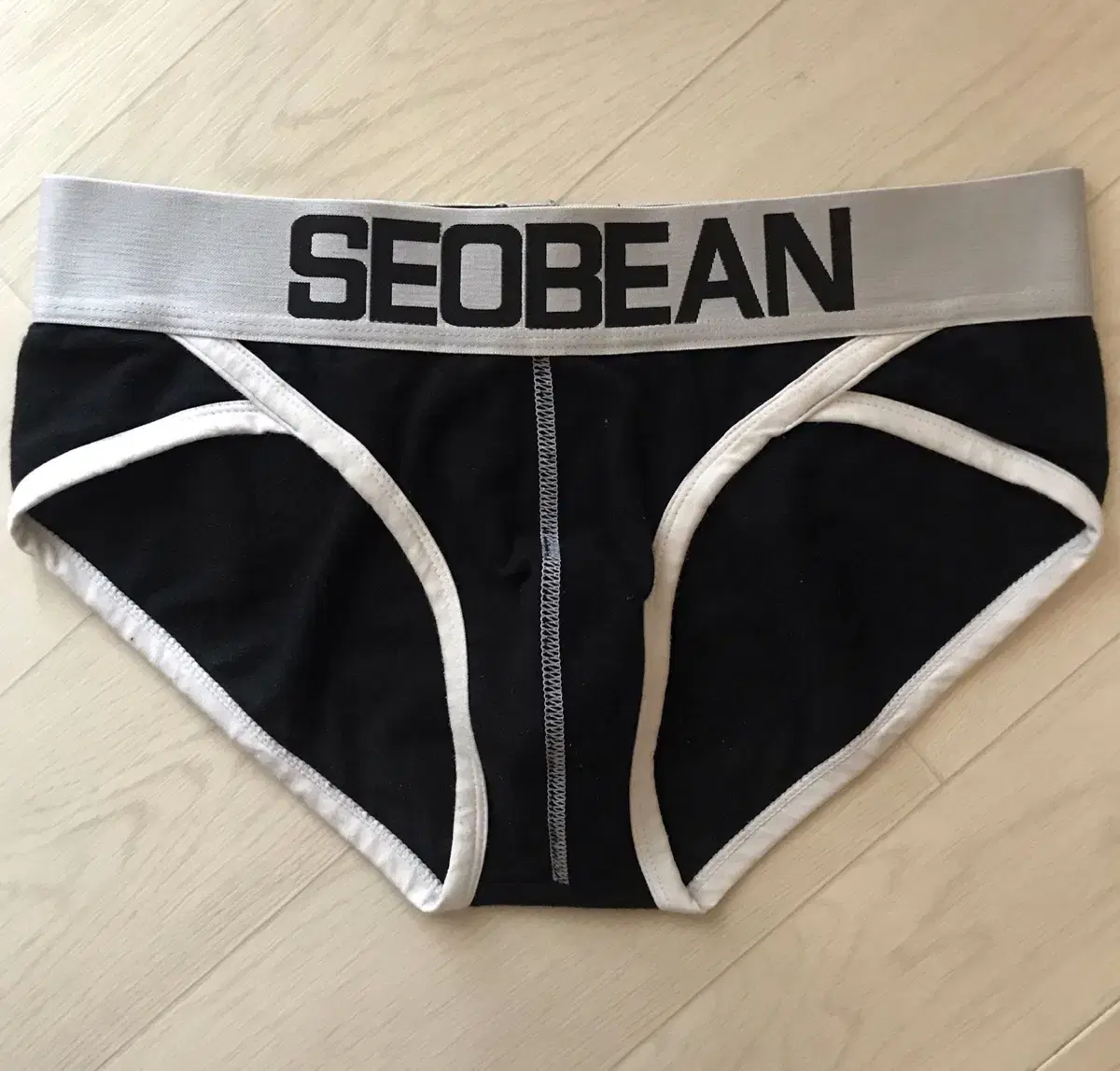 [M size] Seobean Seobean Men's Underwear Briefs (Triangle) Black