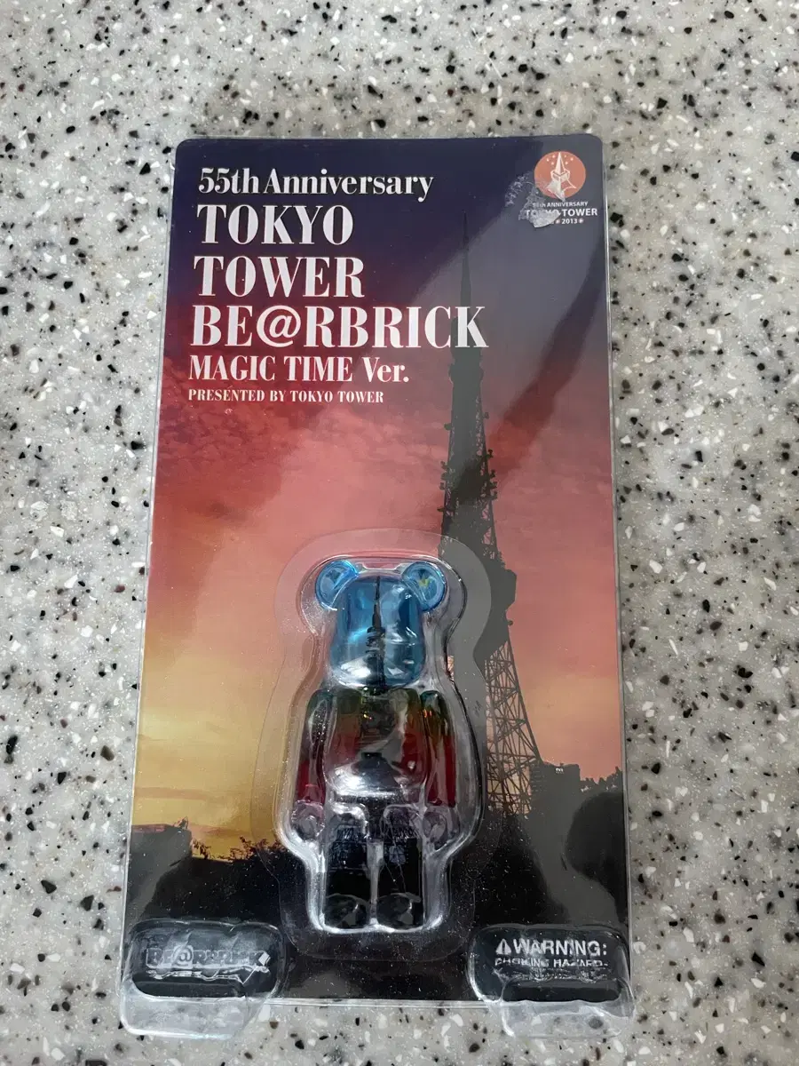 Bearbrick 100% 55th Anniversary Tokyo Tower Magic Time