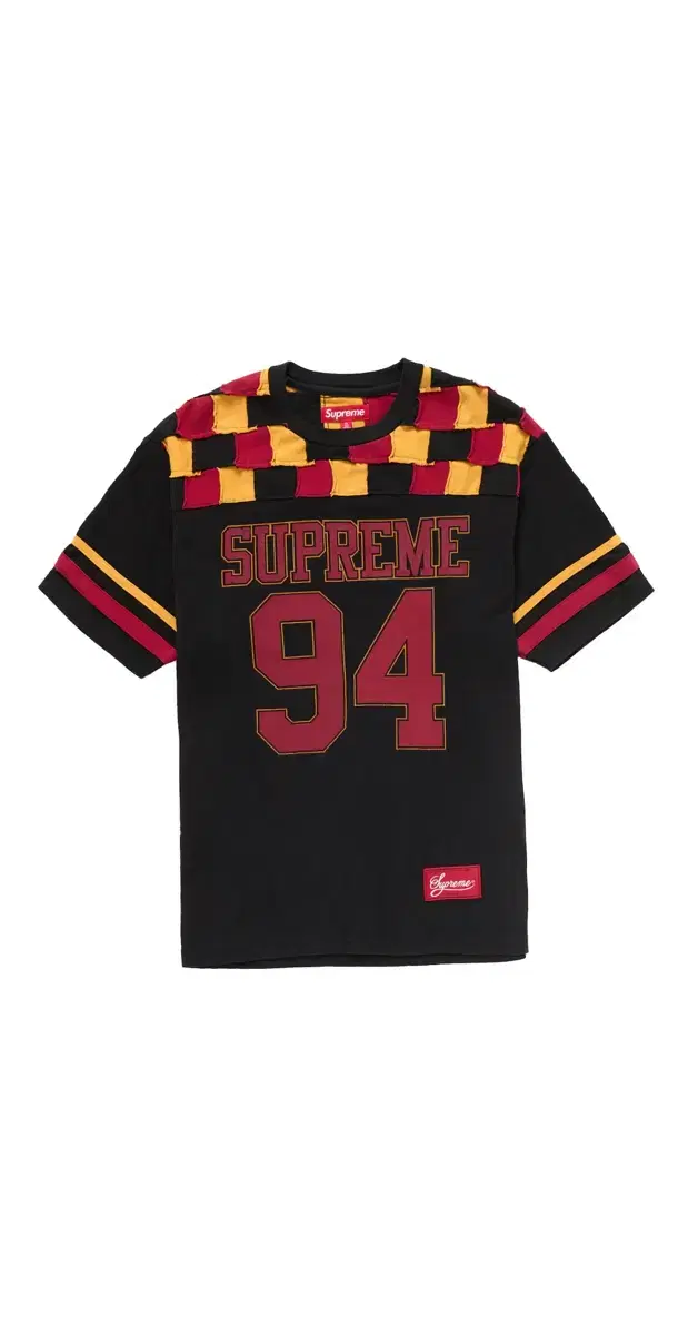 Supreme Patchwork Yoke Football Top Patchwork Football Top