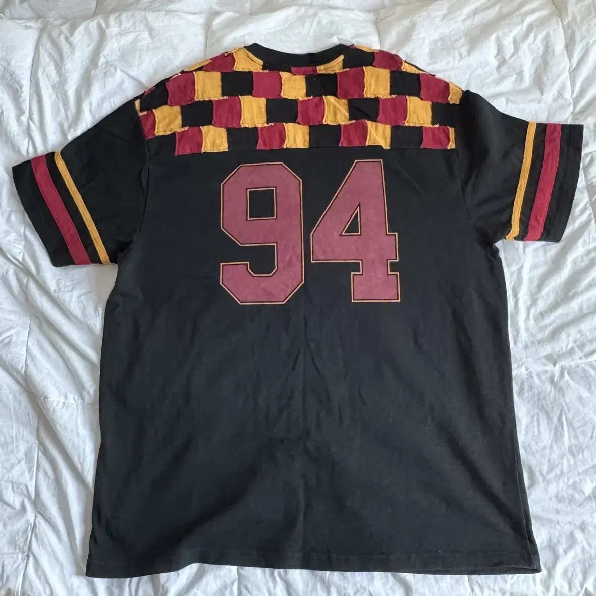 슈프림 패치워크 요케 풋볼 탑 Patchwork Football Top