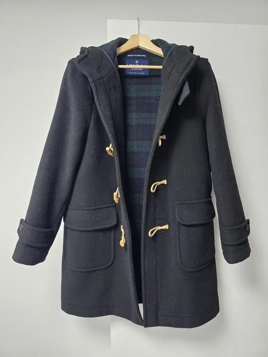 LondonTradition Martin Duffel Coat Black 42