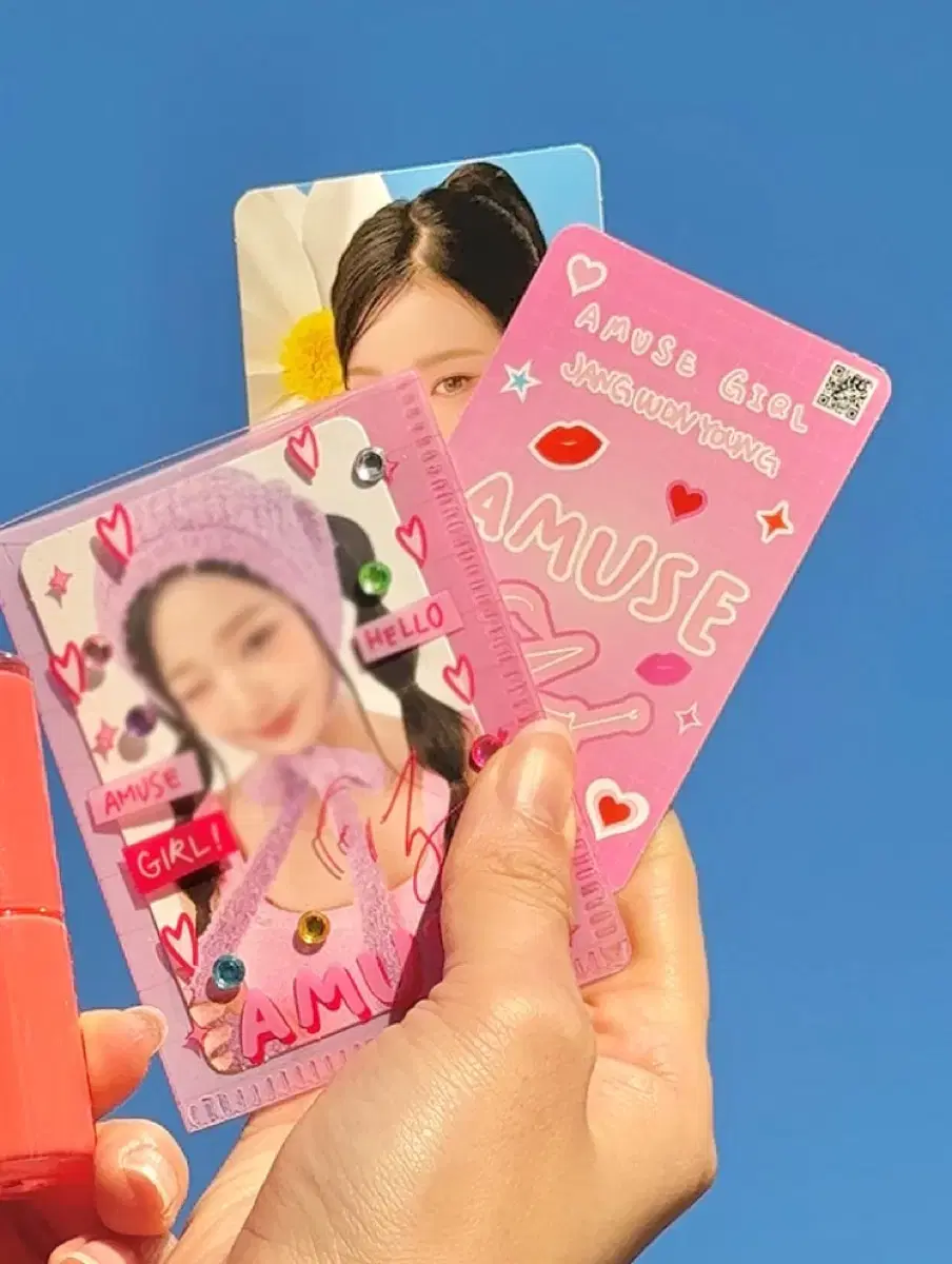 Ive jang wonyoung Amuse photocard Set of 2