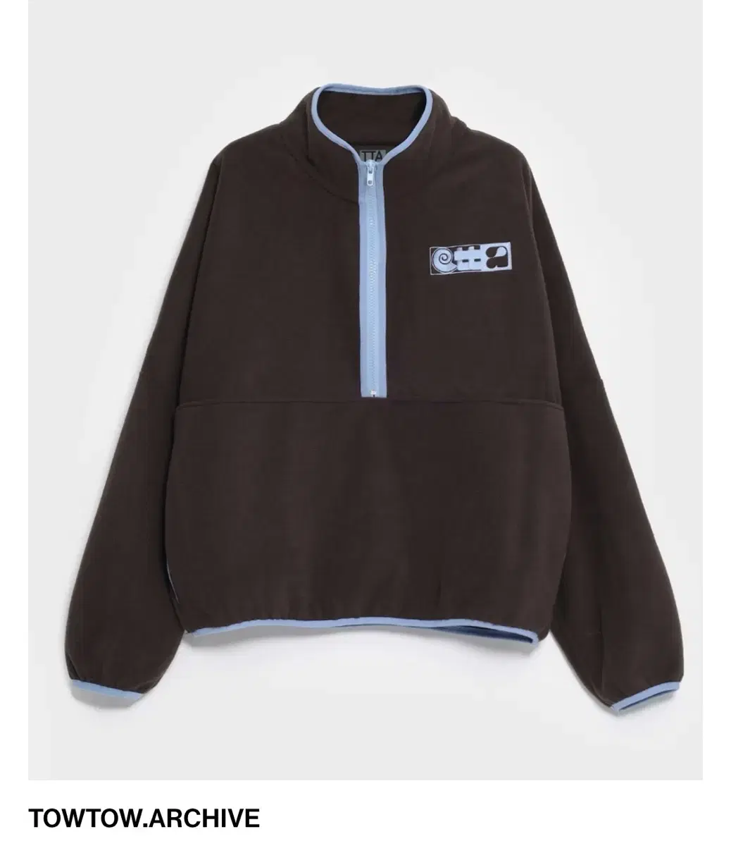 towtow archive 토우토우아카이브 fleece half 집업