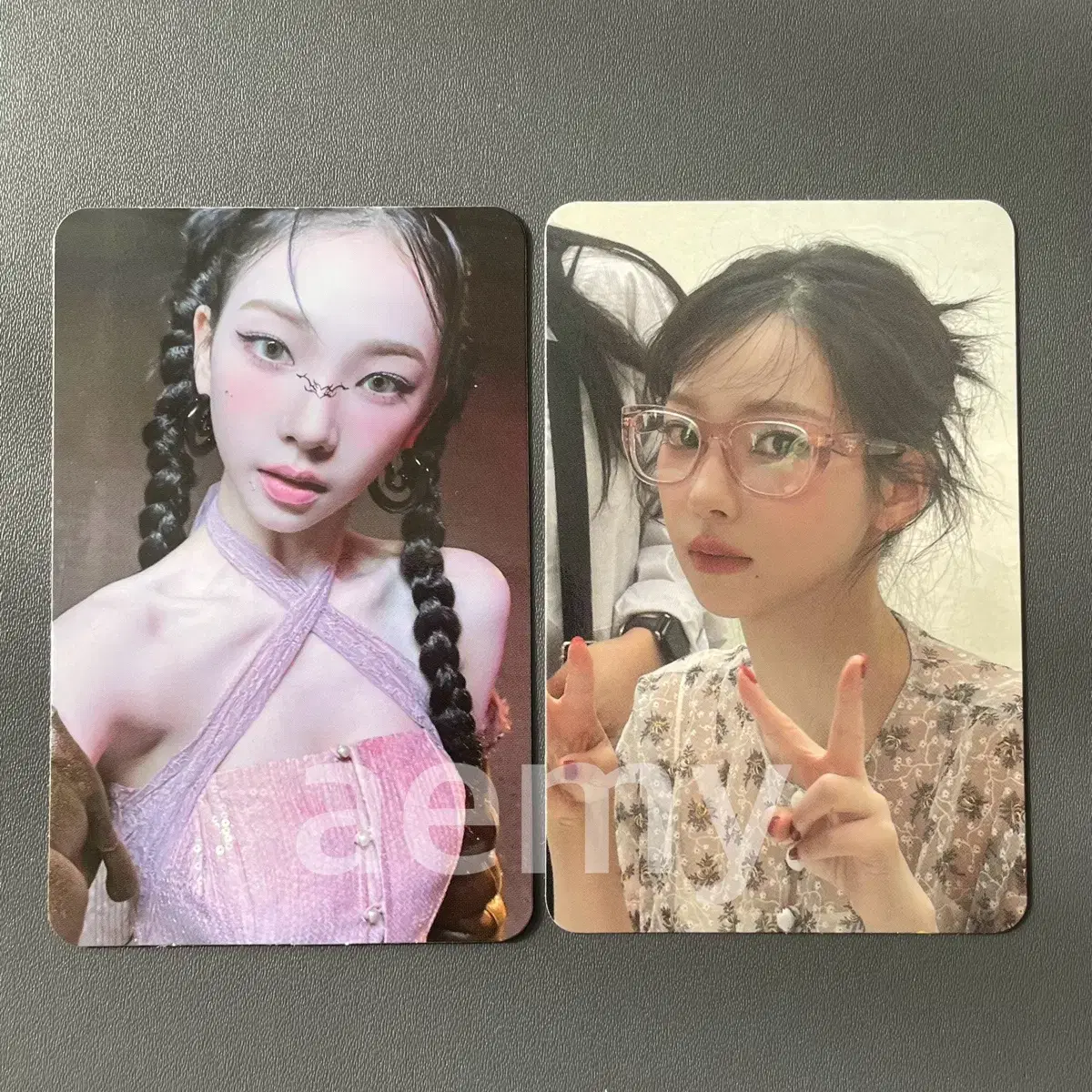 Aespa karina broadcast photocard WTS